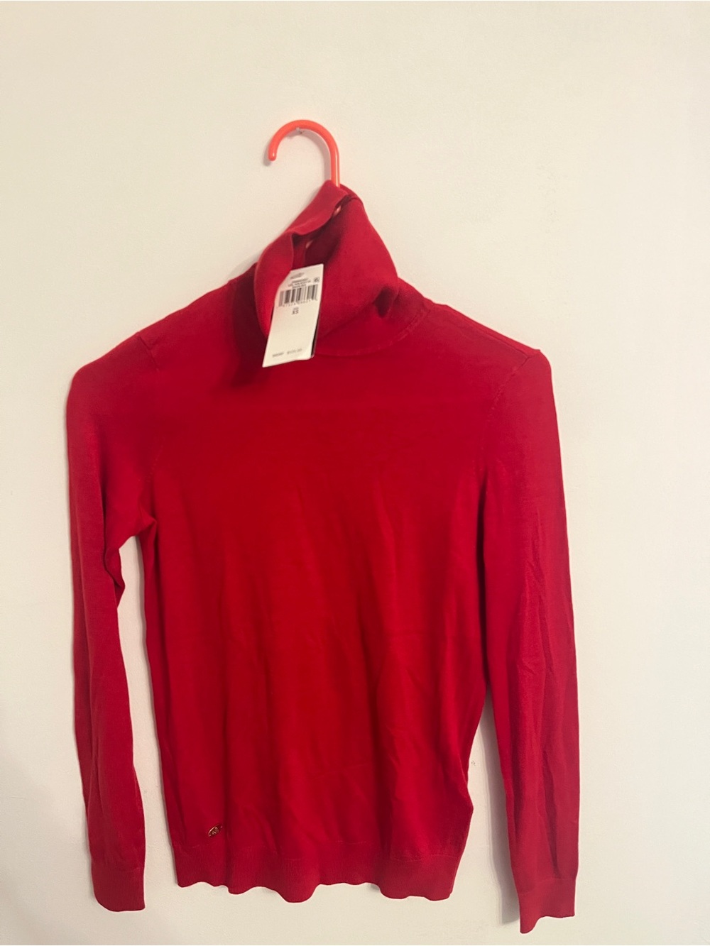 Holiday Red Turtleneck Sweater